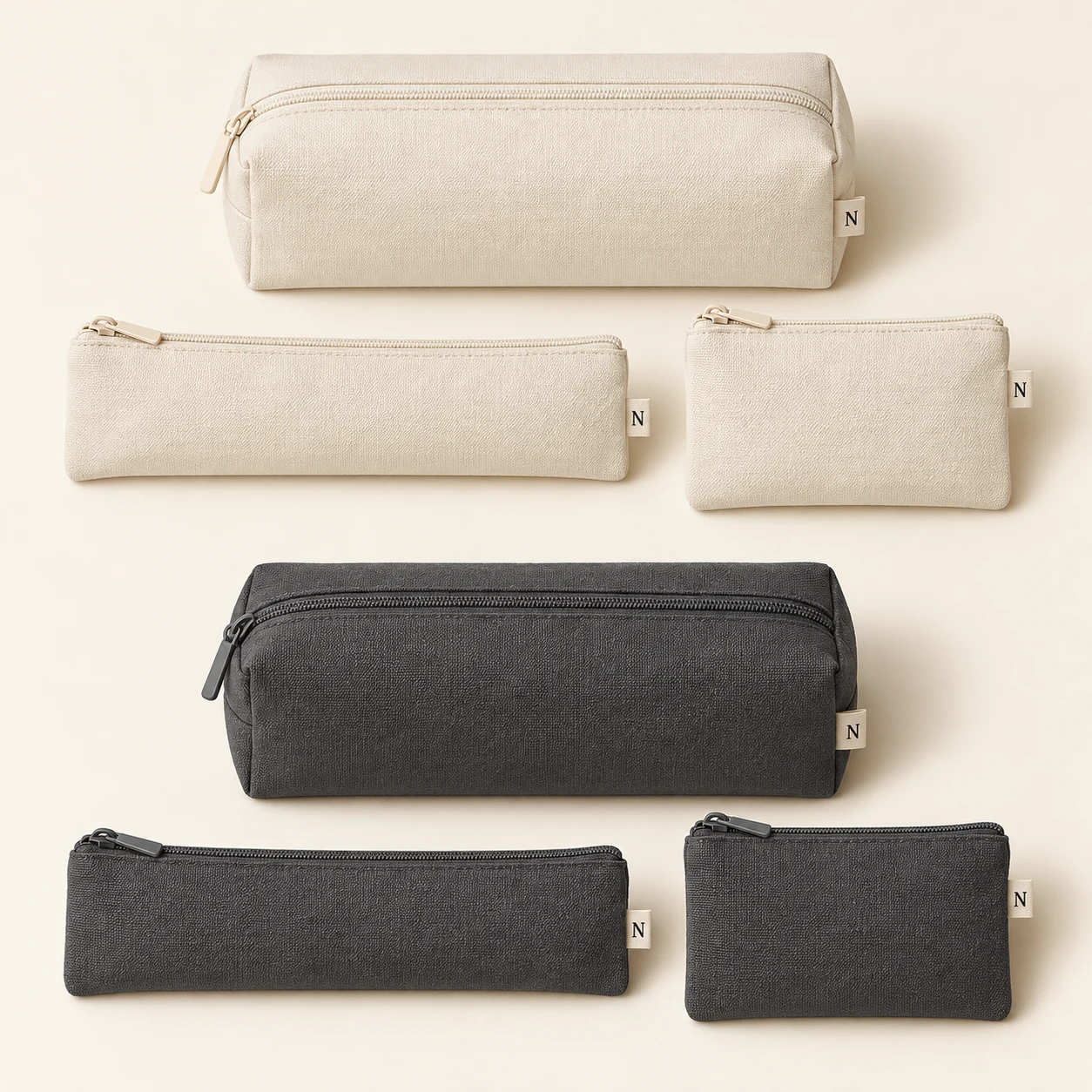 Workday Trio Set: Chalk Tonal and Graphite Tonal color alternatives