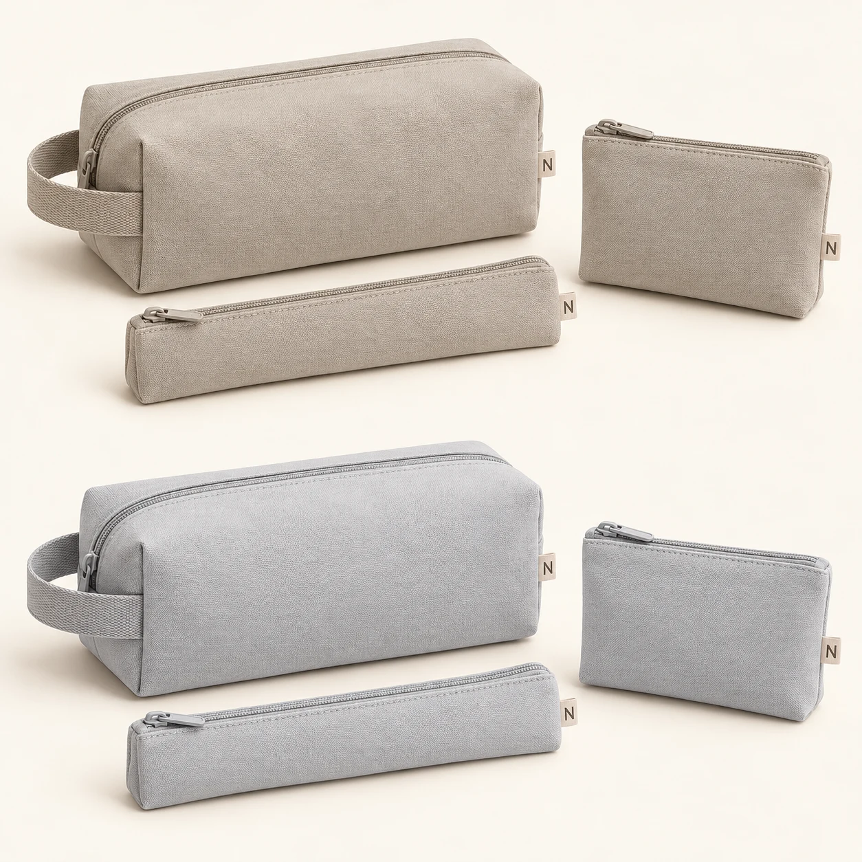 Desk-to-Bag Set: Pebble Tonal and Mist Tonal color alternatives